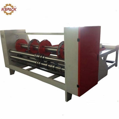 Chain Manual Feeder Rotary Slotter Machine For Carton Box Making