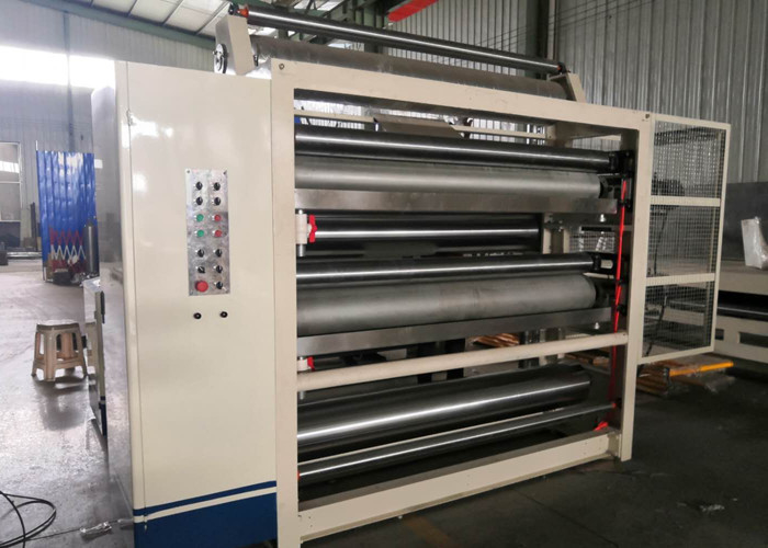 Hydraulic Shaftless Mill Roll Stand 3 Ply Paper Corrugated Board Production Line