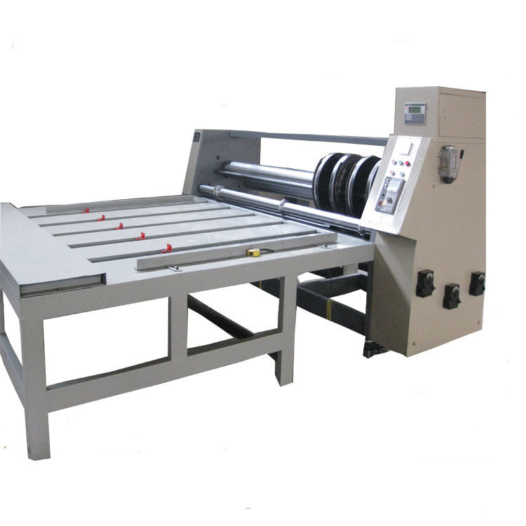 High Speed Creaser Rotary Slotter Machine with Creaser four knives