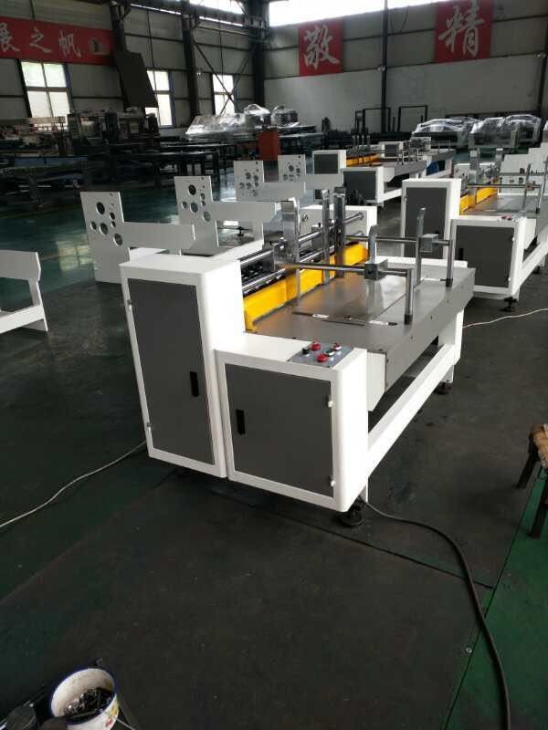 Electric Driven  Partition Slotter Machine With Paper Feed Receiving Table